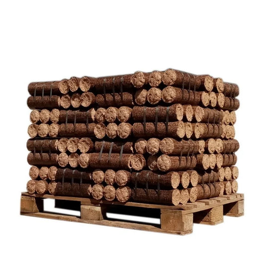 Madeira densificada – Madeira dura + madeira macia – 1/2 palete de 480 kg