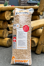 PowerPellets em sacos de 15 kg são ENplus A1 65 Sacos