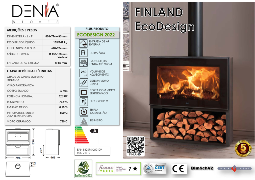 Salamandra Denia Finland 7.2kW